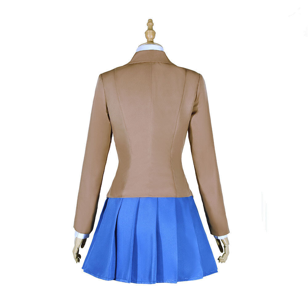 Doki Doki Literature Club Monika Cosplay Costumes Sayori Yuri Natsuki Costume