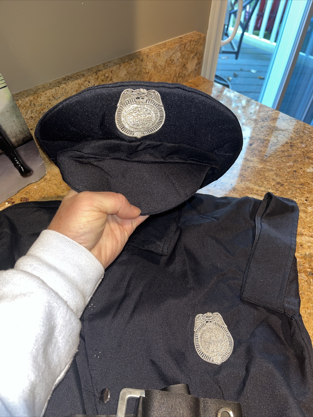 Spirit Women Police In The Line of Duty Halloween Costume Adult Size Large 8-10*
