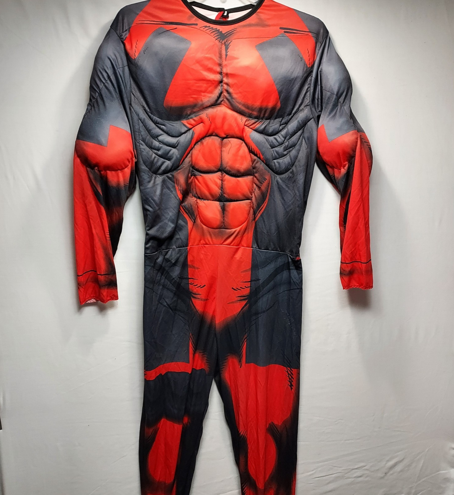 Marvel Rubies Deadpool Halloween Cosplay Muscle Costume Adult Standard No Mask