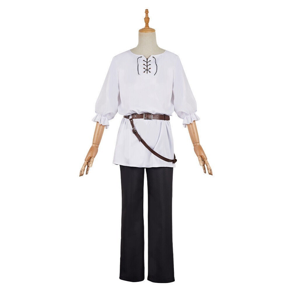 2024 Anime Mens Griffith Cosplay Costume Griffith Medieval Shirt white Fullsuit
