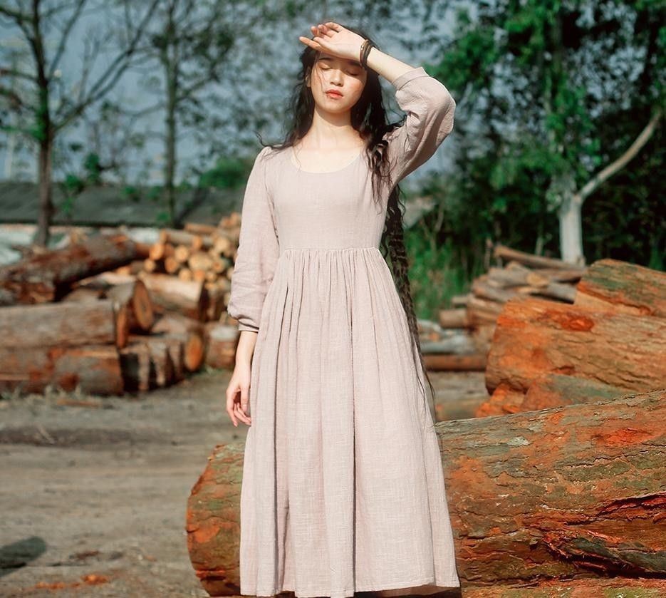 Womens Colonial Dress Prairie Pastoral Farm Maid Pirate Serving Dress With Vest