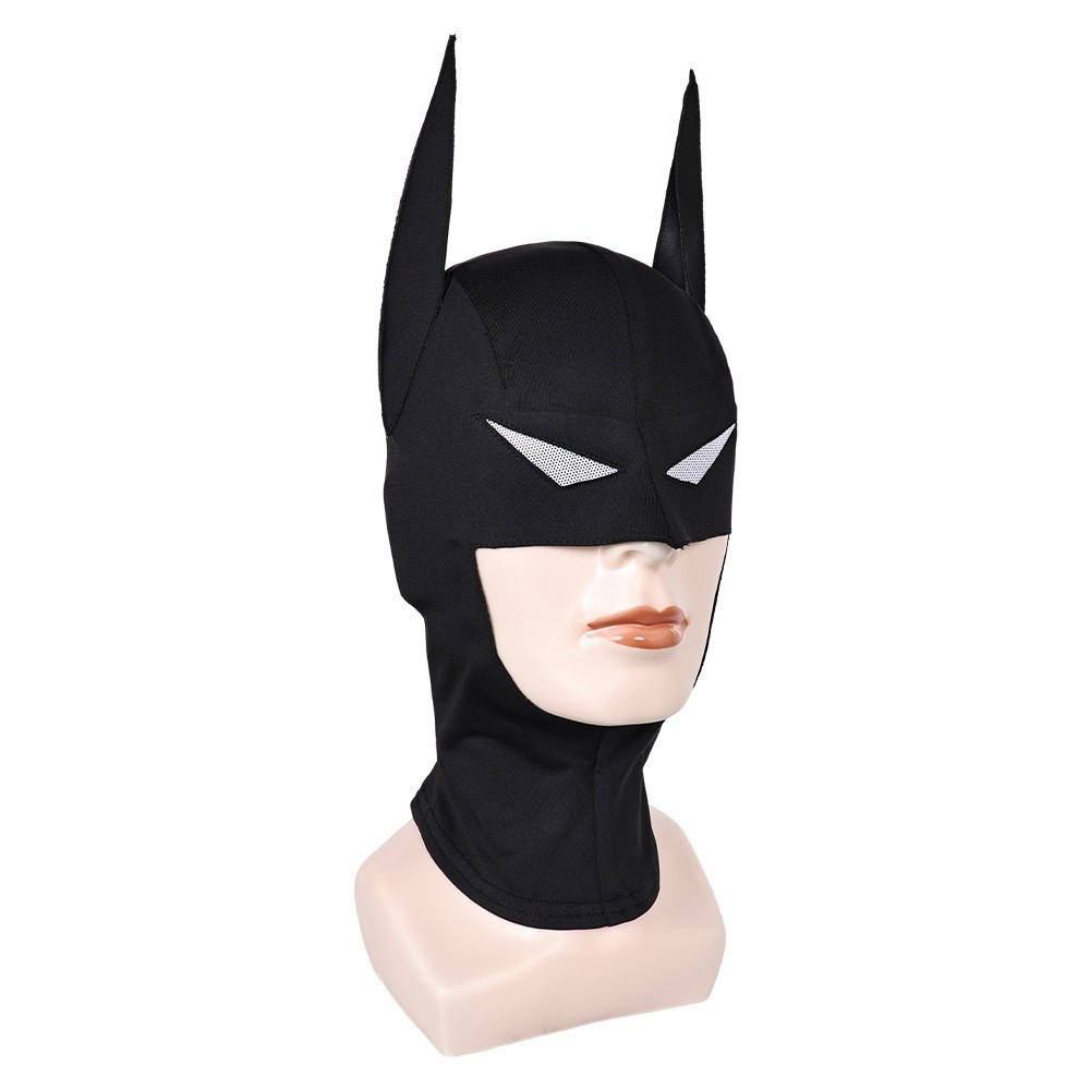 Caped Crusader Bruce Wayne Cosplay Black mask Hat Headgear Halloween party Props