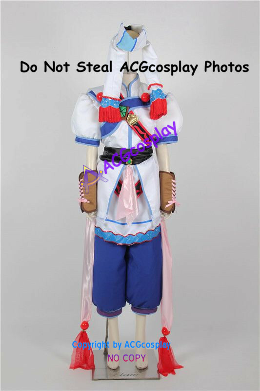 Elena cosplay costume from Grandia cosplay include beads chain accessories