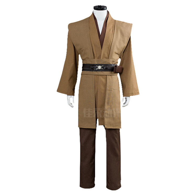 Tunic Costume Jedi Cosplay Costume Mens Halloween Cosplay Costume 3Color