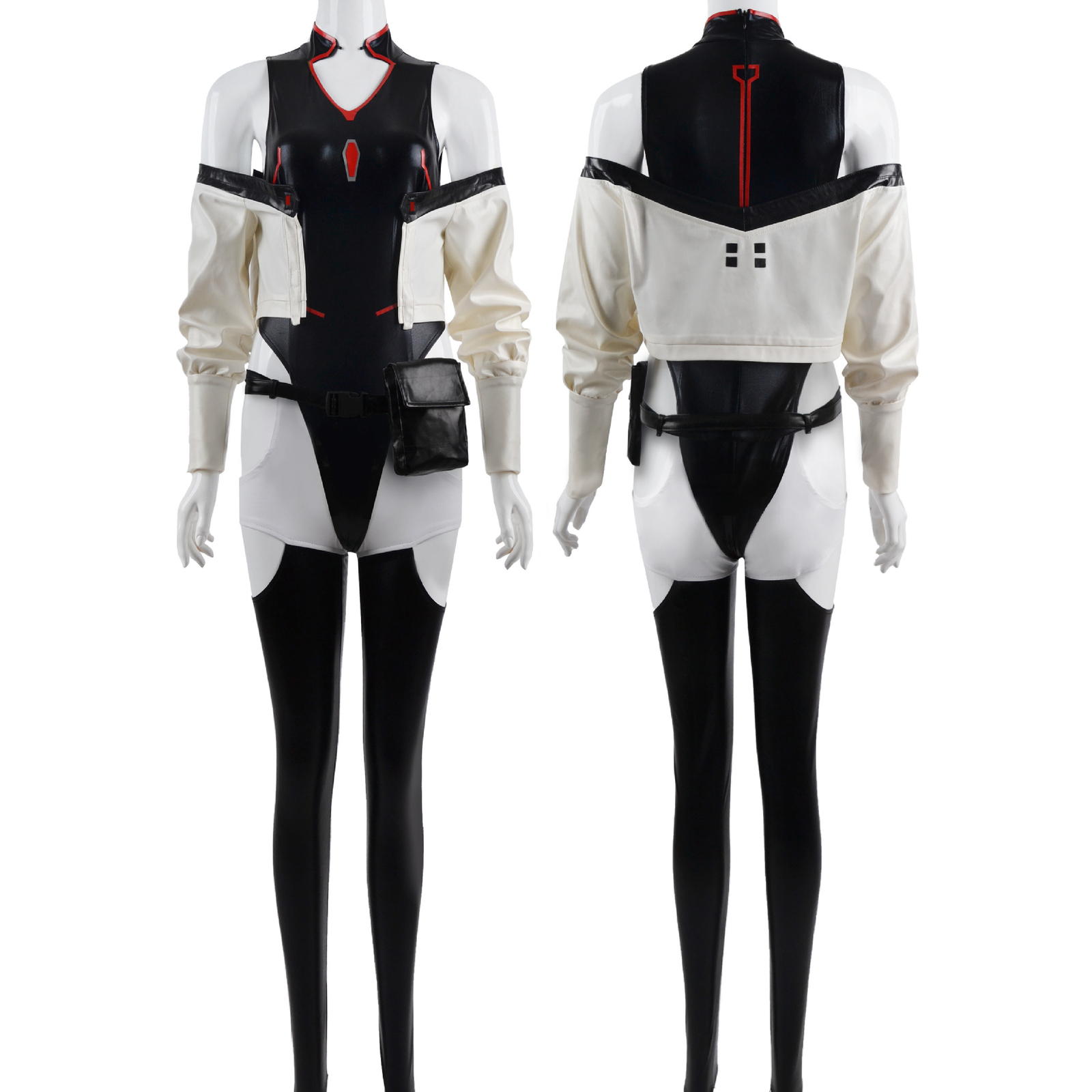 Cyberpunk Edgerunners Lucy Cosplay Costume Jumpsuit Wig Full Set
