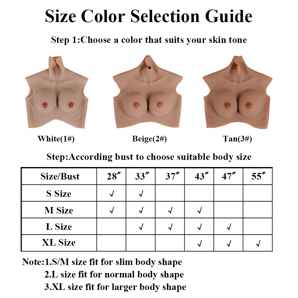 Large Plus Size Realistic Silicone Breast Form Fake Boods For Darg Queen E-H Cup