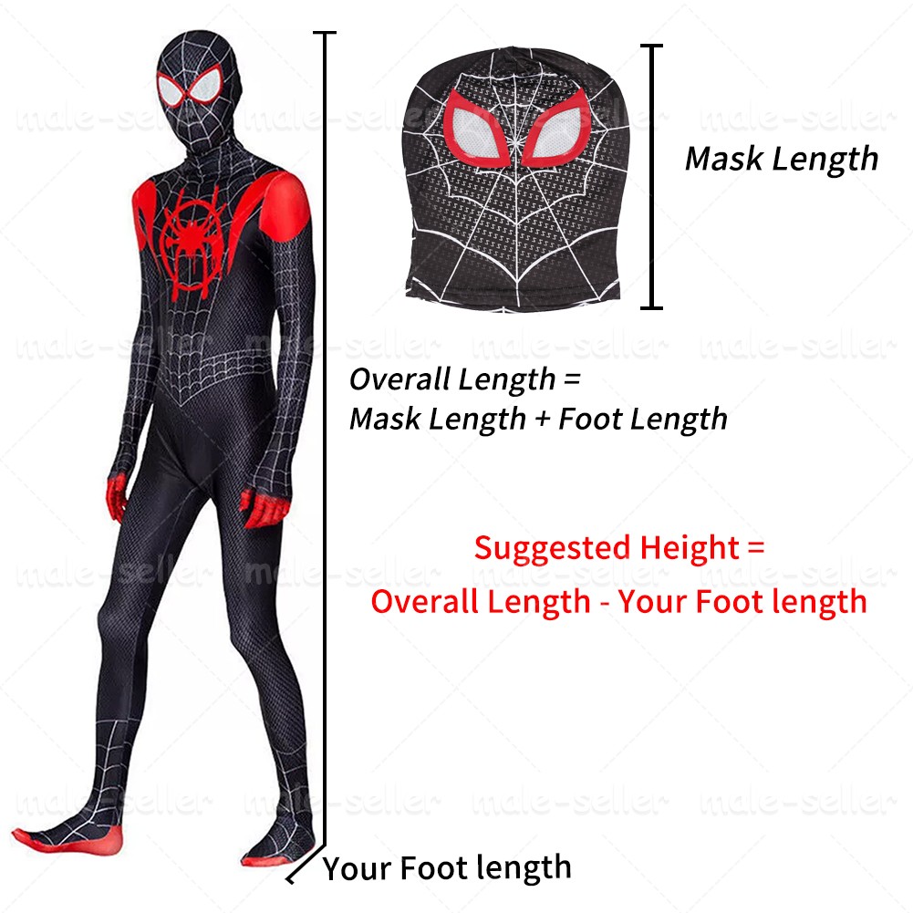 Kids Adult SpiderMan Cosplay Costume Spider-Man Integrated Zentai Suit Jumpsuit