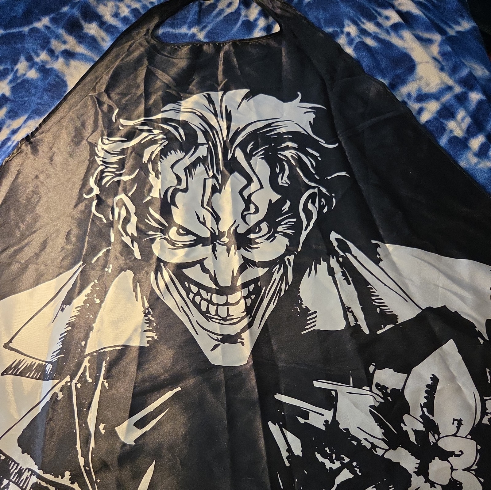 The Joker Negativity Cape Six Flags DC Comics Batman Halloween Costume