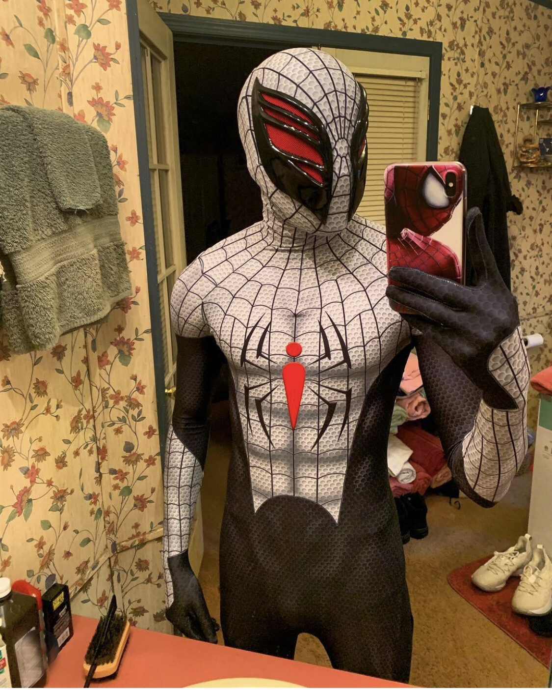 2020 Age Of Apocalypse Spiderman Zentai Bodysuit Spider-man Cosplay Costume Suit