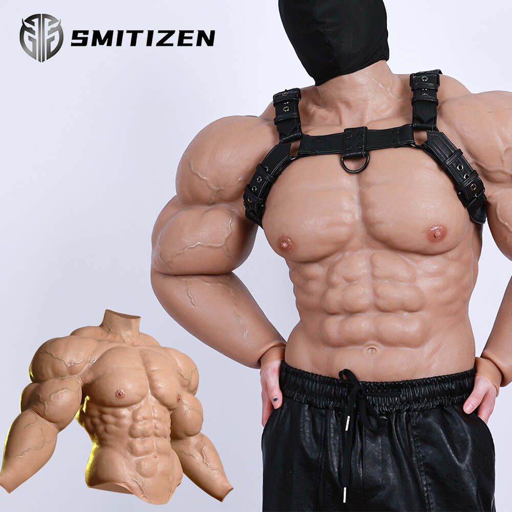 SMITIZEN Mr. Olympi Silicone Simulation Muscle suit with arms fake belly cosplay