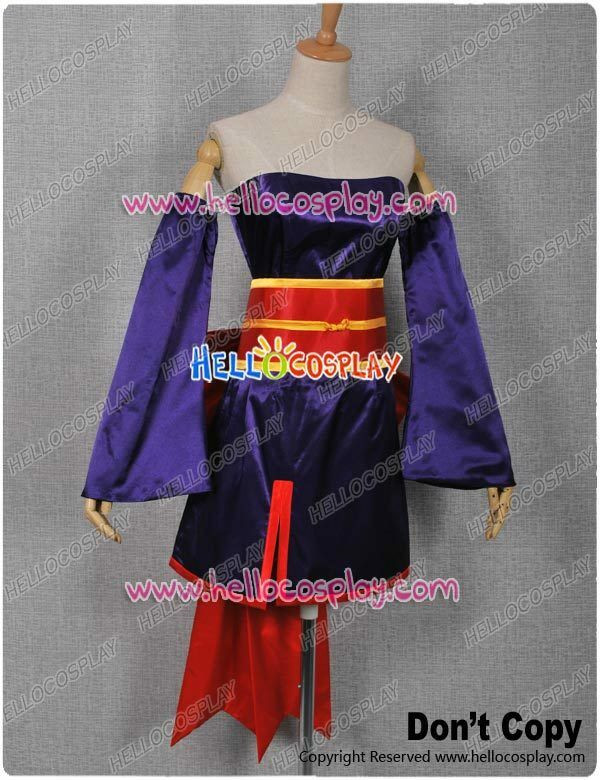 Dead or Alive DOA Ayane Cosplay Costume Dress H008