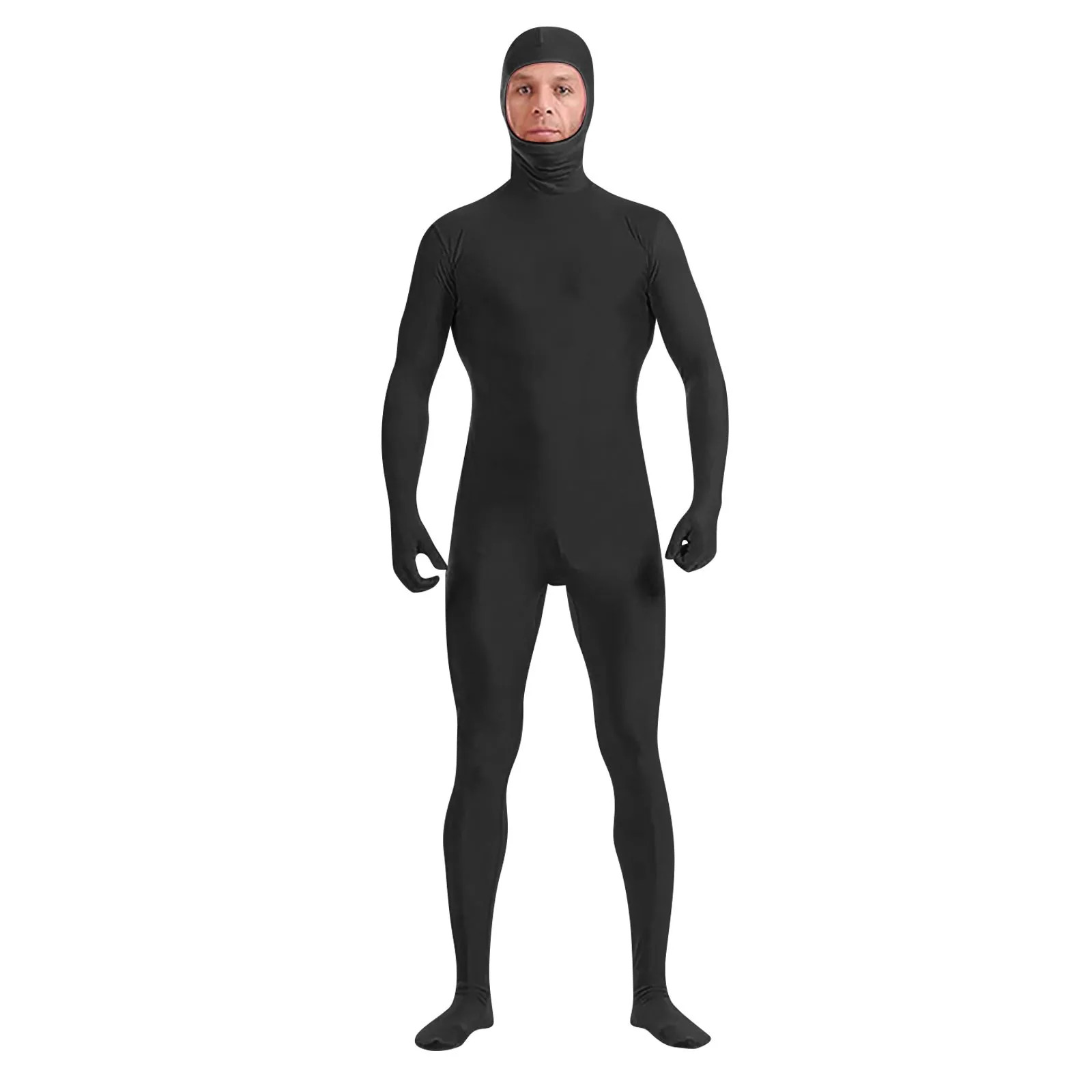 Adult Full Body Suit Costume for Halloween Men Second Skin Tight Suits Cosplay