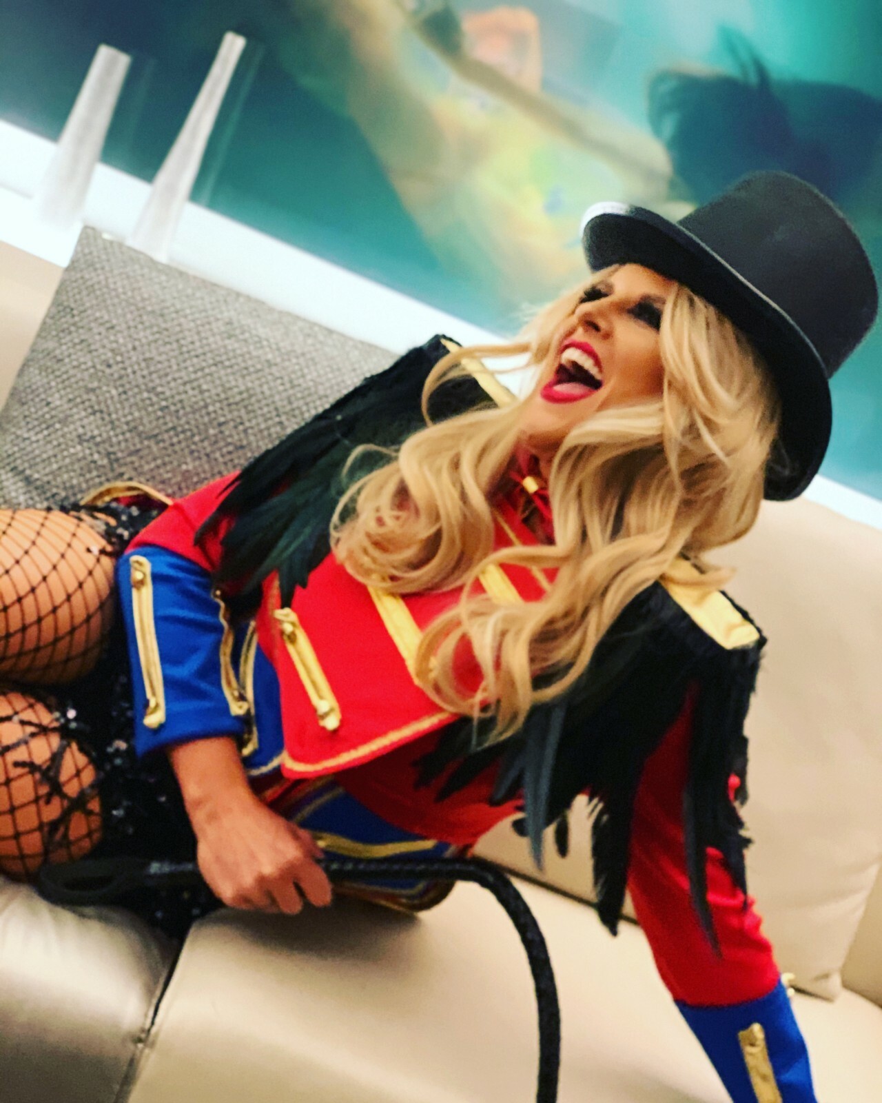 Britney Spears Style Ringmaster Jacket