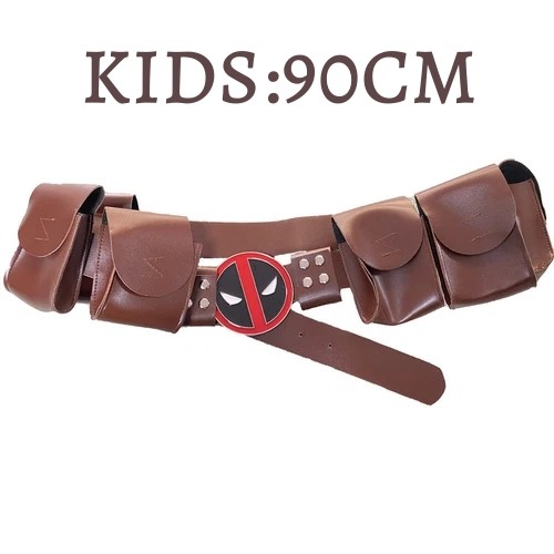 Superhero Cosplay Adjustable Waist Belt Deadpool Fancy Props Gift