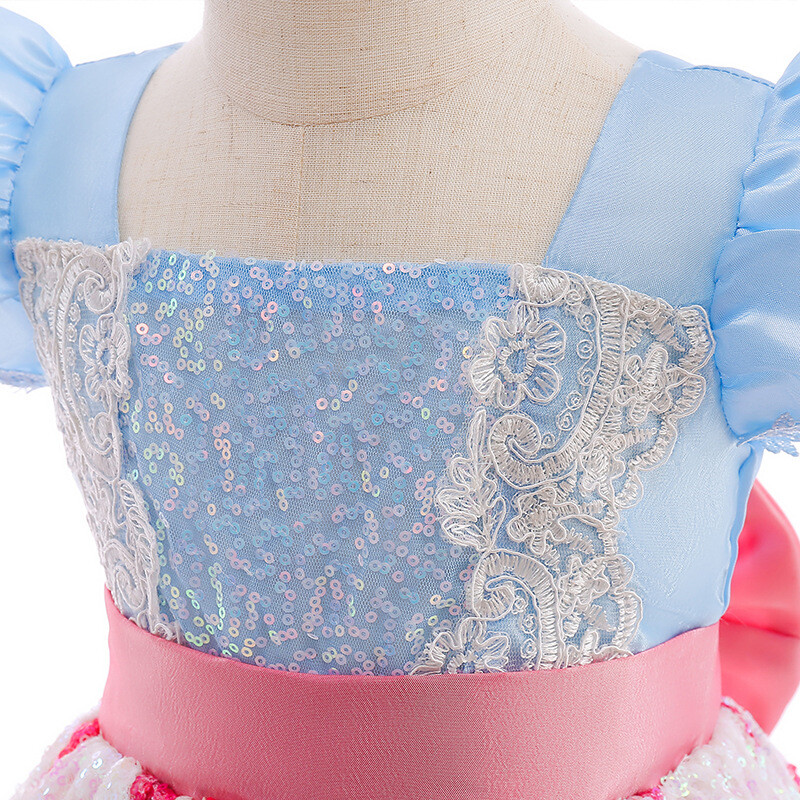 Kids Toy Story 4 Bo Peep Dress Costume Roleplay Accessories Dress Tutu Dress