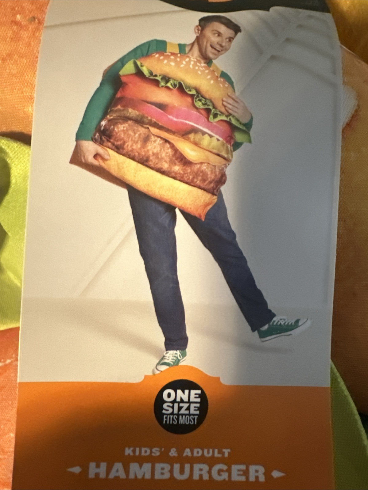 Halloween Costume Hyde Eek Hamburger One Size Kid And Adults New