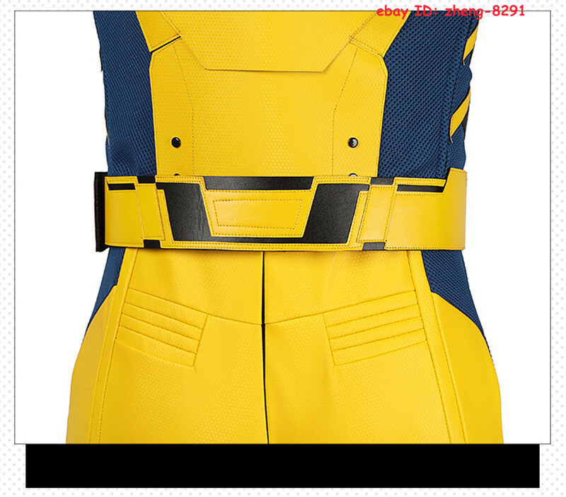 NEW Wolverine Cosplay Costume Outfit Deadpool 3 Halloween Jumpsuit Suit Full Set