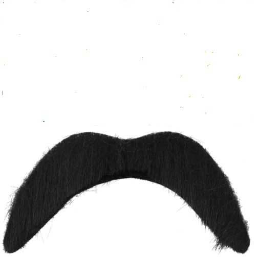 BLACK FAKE MOUSTACHE FOR MEXICAN 118 AND FACNY DRESS