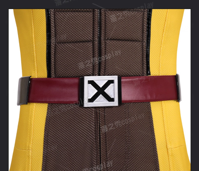 Deadpool & Wolverine Wolverine Costume Men Brown Ver. Jumpsuit Halloween Cosplay
