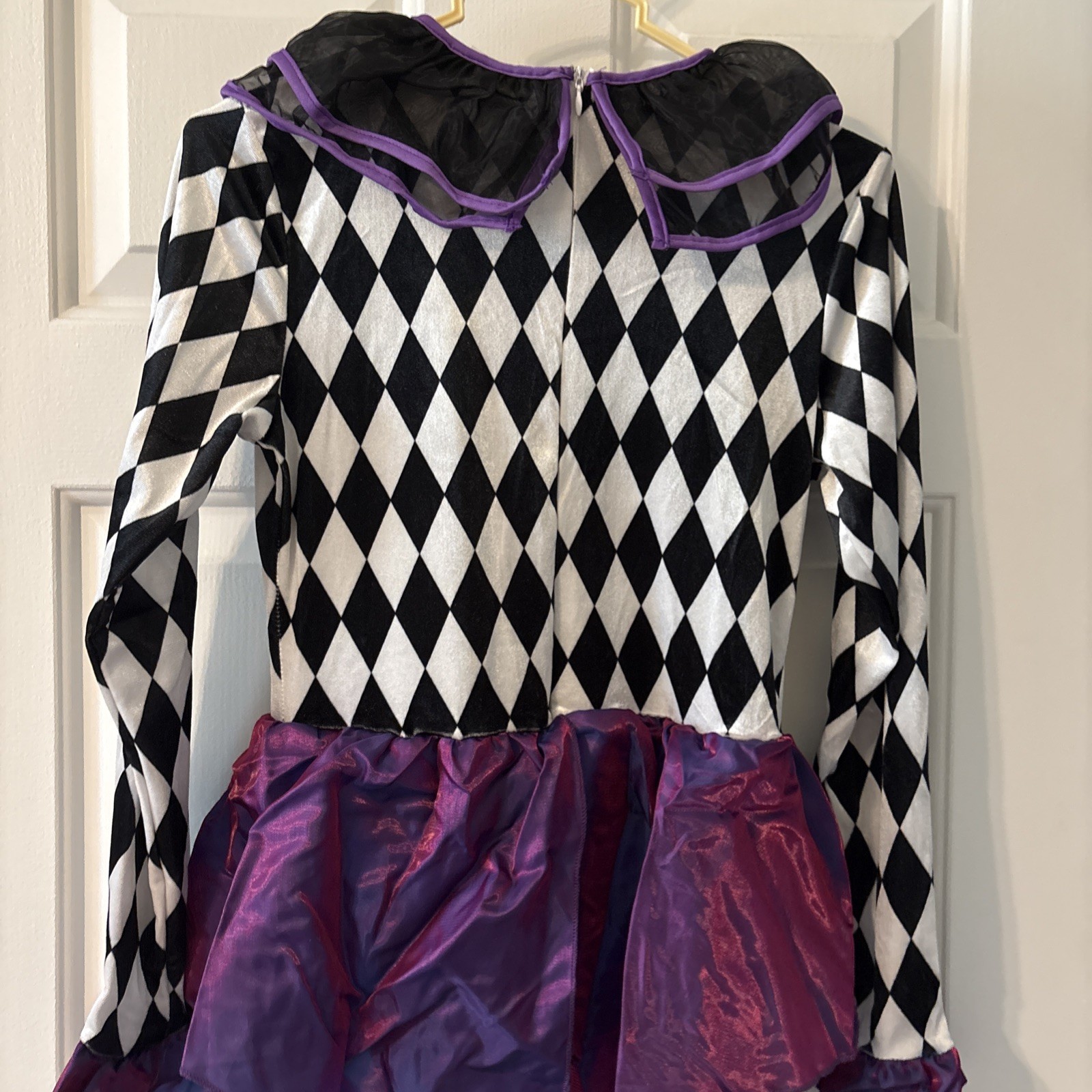 Spirit Halloween CARNIVAL CLOWN Costume Cosplay CHILD Size X-Large 14-16