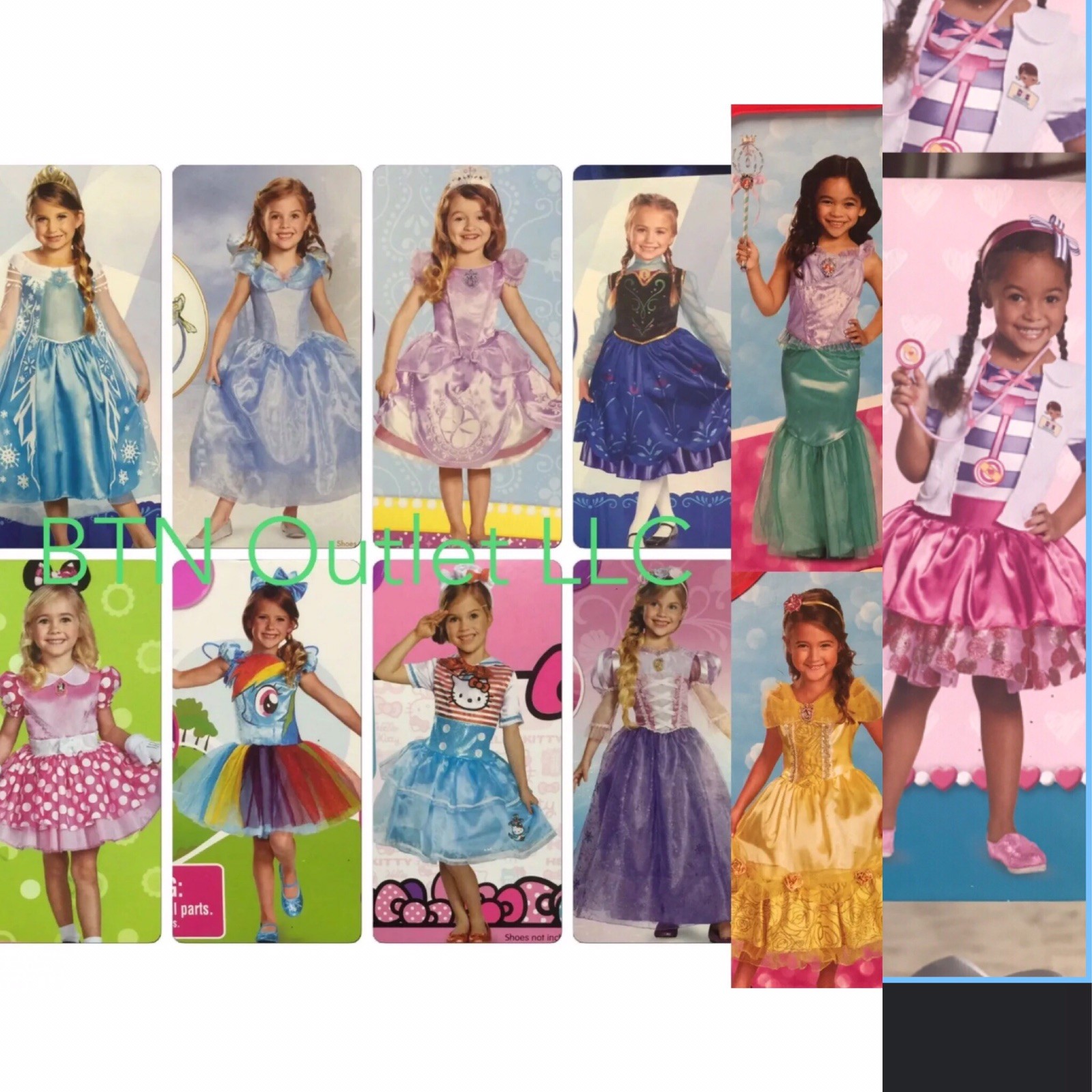 Disguise (XS 3T/4T) Deluxe Child Disney Cinderella Costume Headband Included