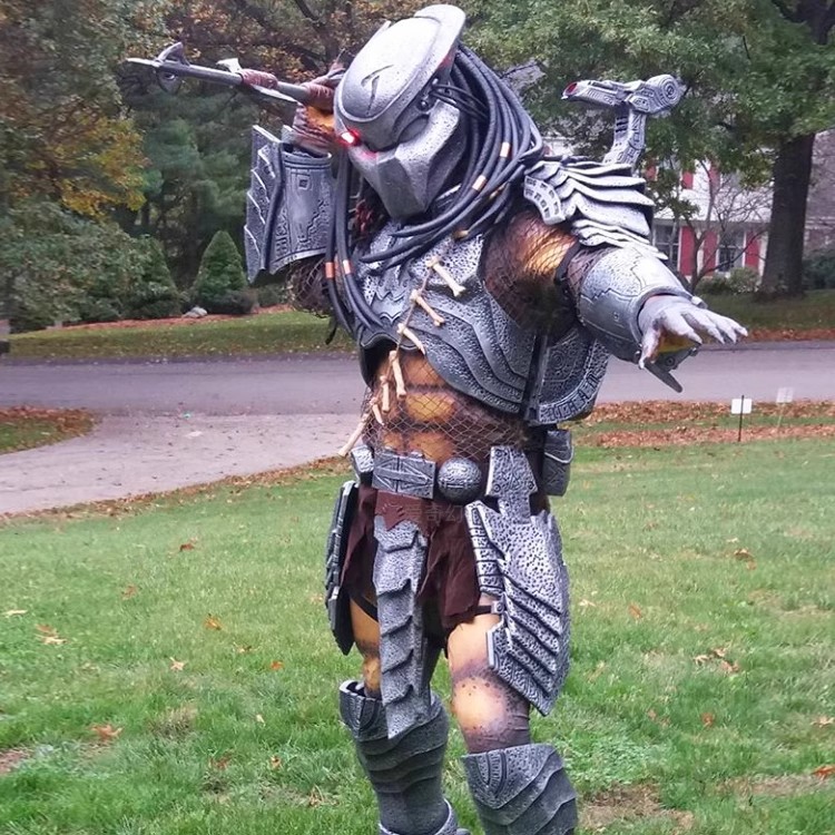 1:1 Scale Wearable Predator Full-body Armor, Unpainted White EVA Assembly Kit