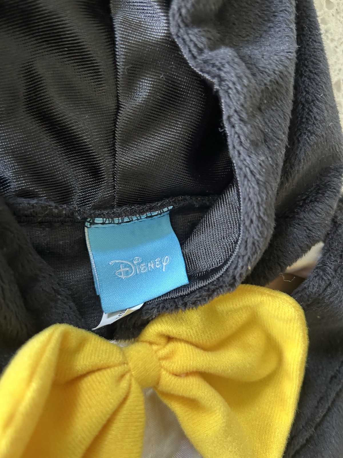Disney Mickey Mouse Halloween Costume Size 12-18 Months Hooded One Piece