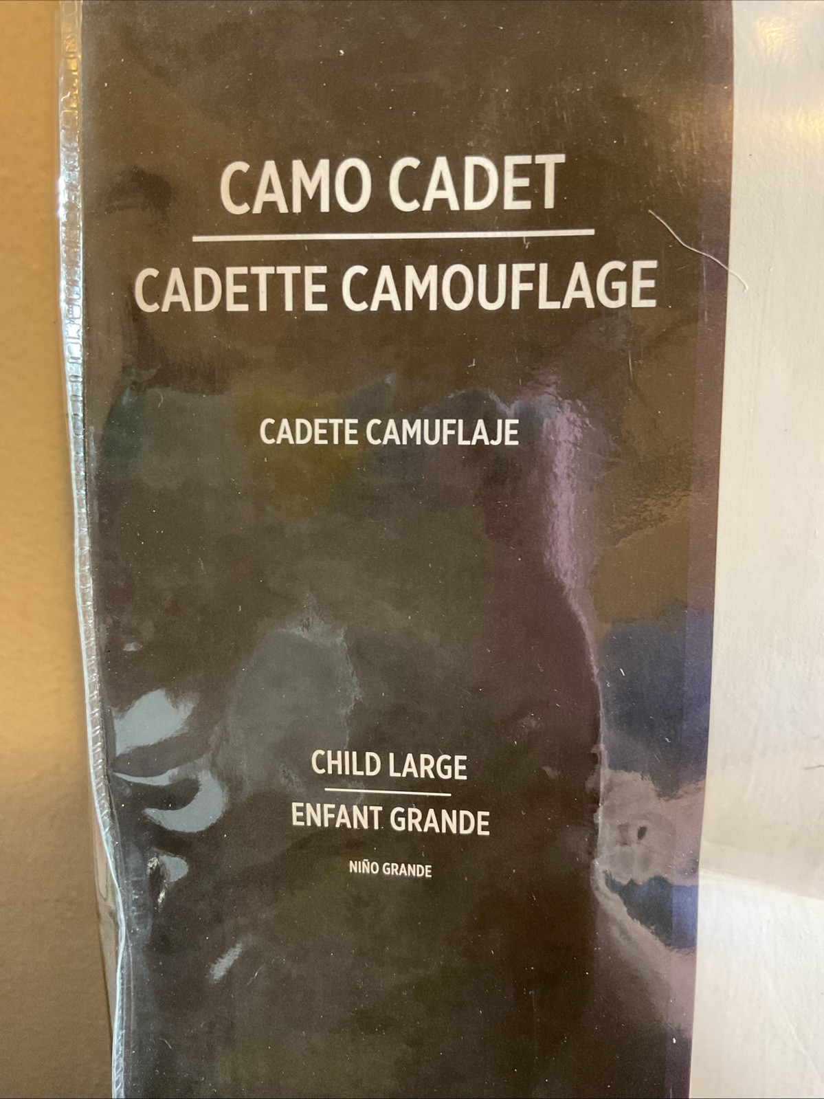 New Girls Camo Army Cadet Camouflage Halloween Costume Hat & Dress Large 8-10