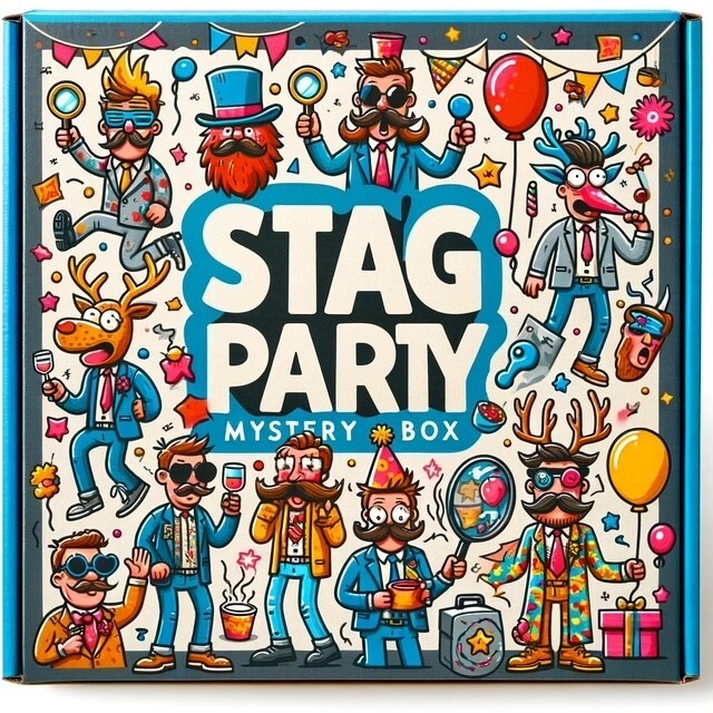 Stag Night Do Party LOT Funny Masks Glasses Wig Joke Accessories SAVE £££