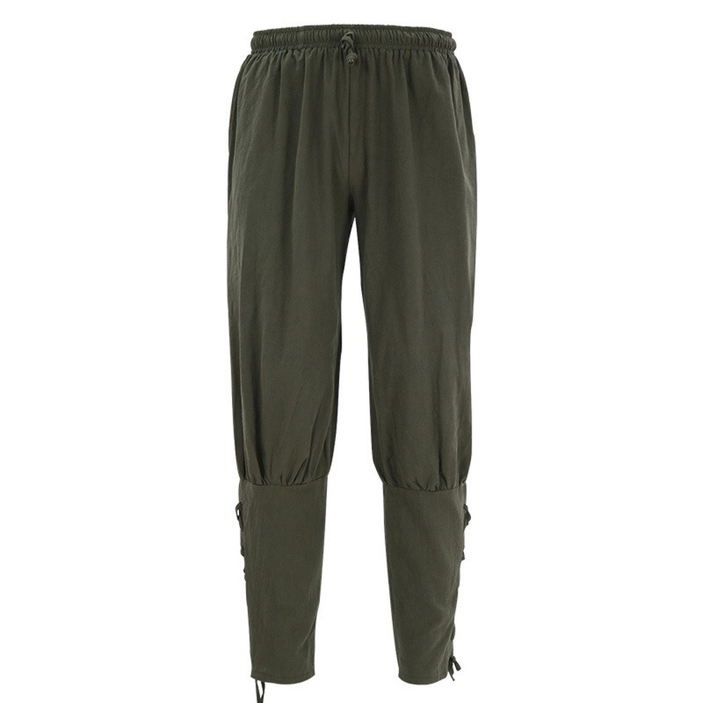 Men’s Medieval Renaissance Pirate Pants Viking Gothic Cosplay Halloween Costume