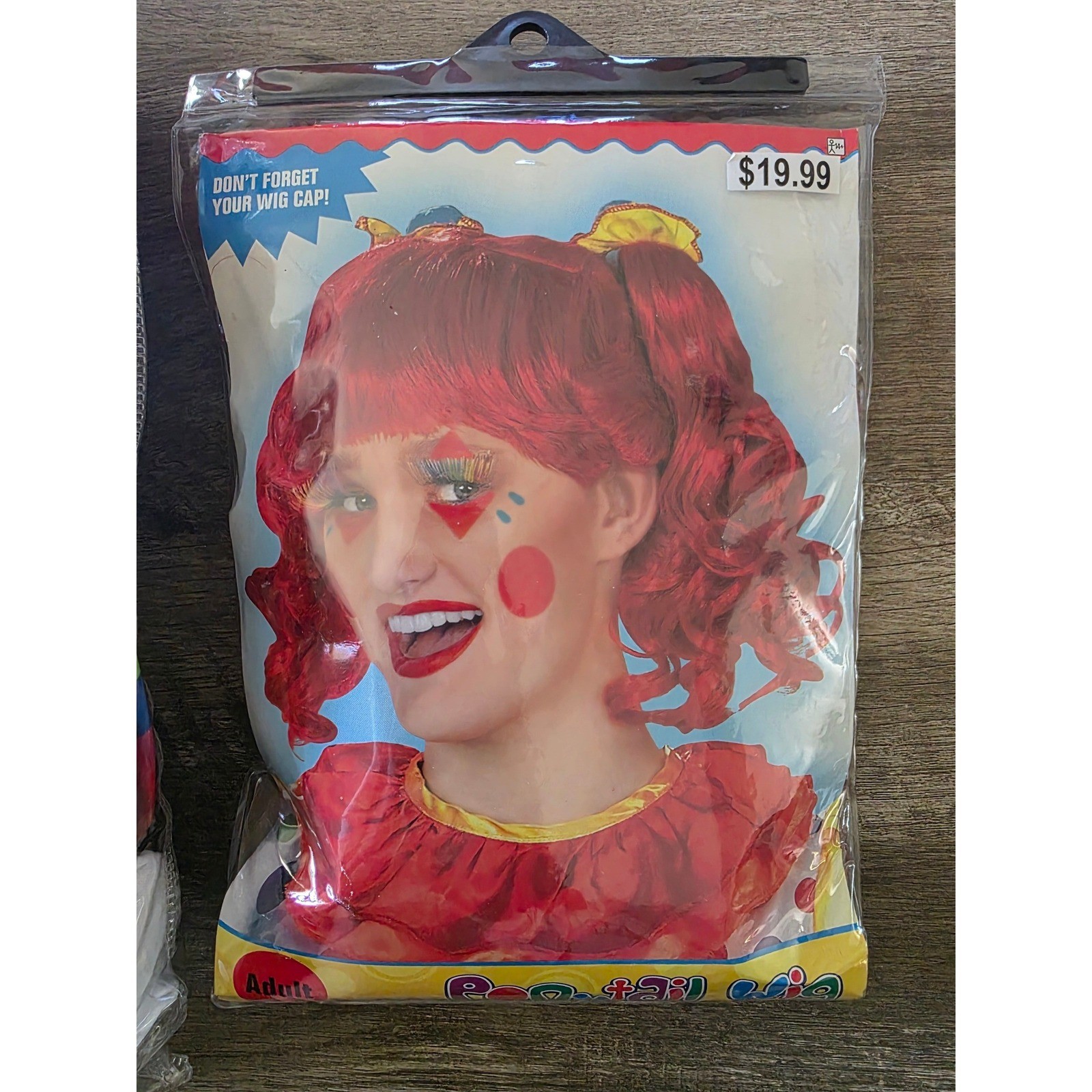 Giggles the Clown Adult Halloween Costume Plus size 18-22 with wig