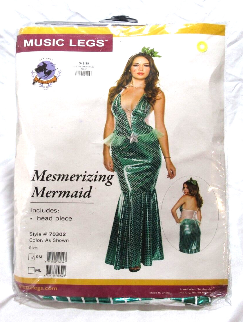 Sexy Mesmerizing Mermaid Costume Adult Women’s Small-Medium