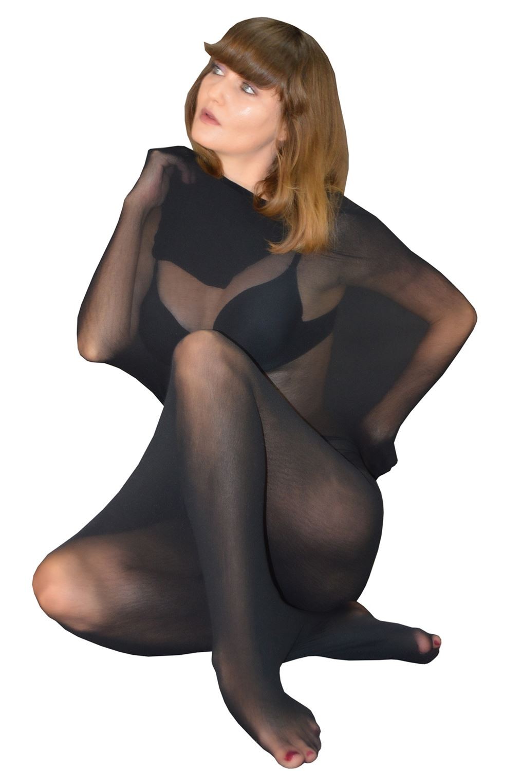 Olympus – Sheer Nylon Love Cocoon Seamless Encasement Tube Sexy
