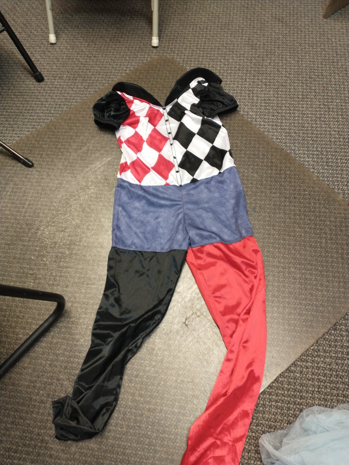 Girl’s large Harley Quinn costume – missing accessories, FREE SHIPPING!!!