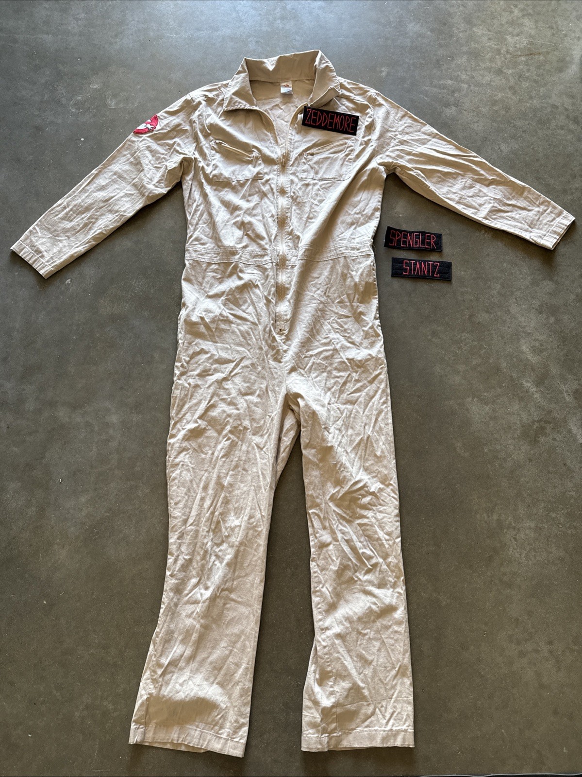 2021 Kids Ghostbuster Halloween Costume size S/M Child Jumpsuit