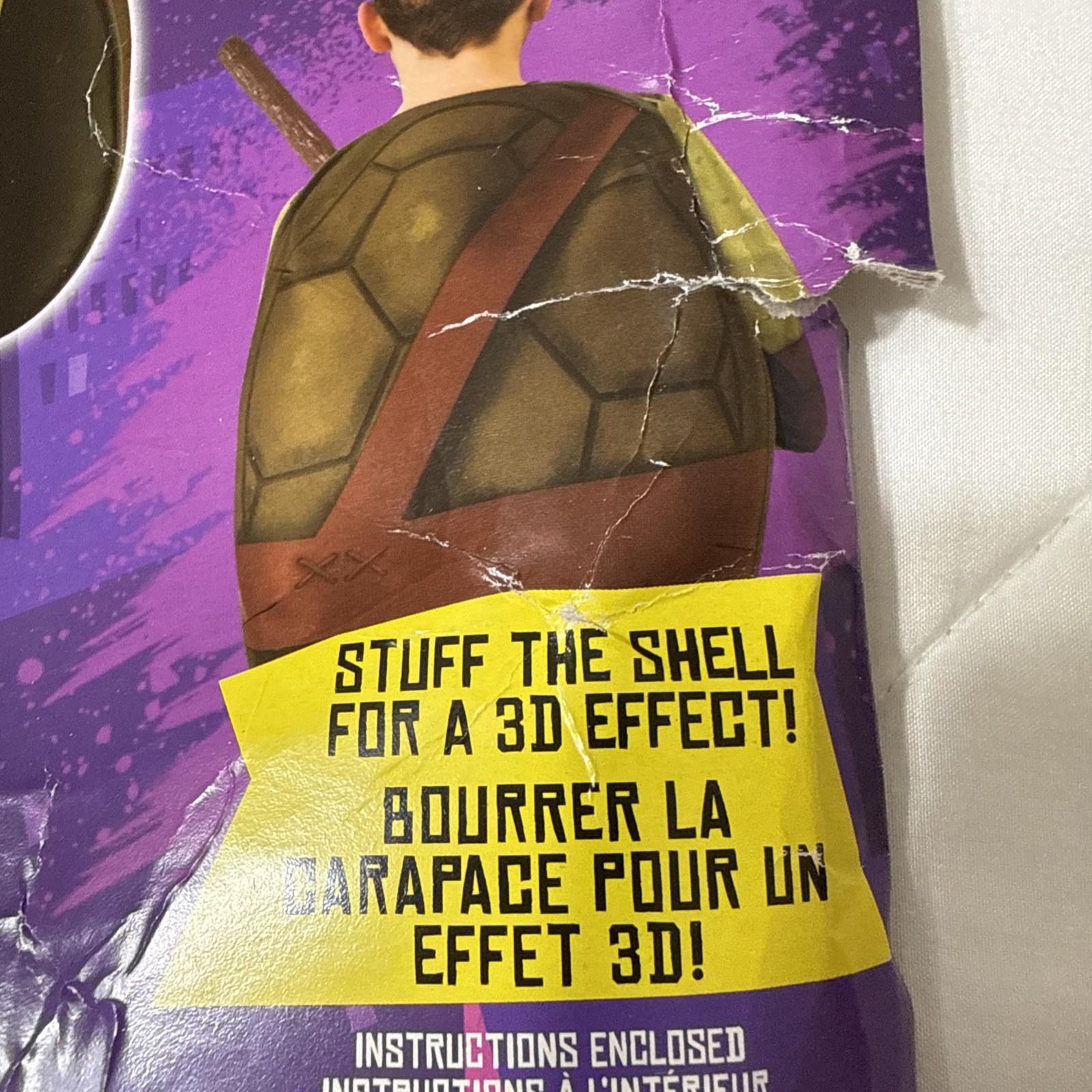 Teenage Mutant Ninja Turtles Costume Donatello Size Large