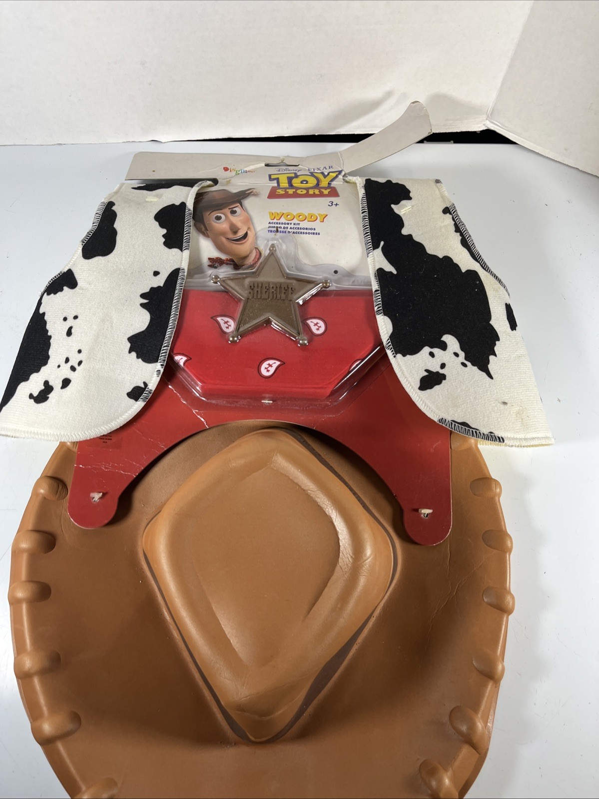 Woody Kit Toy Story Sheriff Hat Vest Badge Halloween Child Costume Accessory