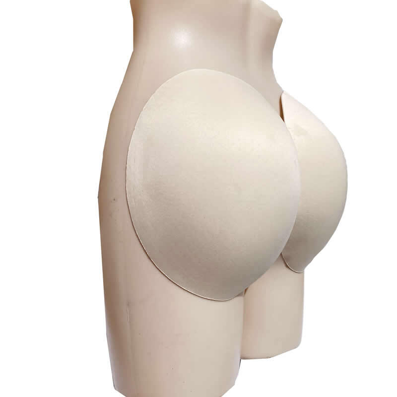 Self Adhesive Round Sponge Hip Pad Crossdresser Enhancers Buttocks Foam Booster