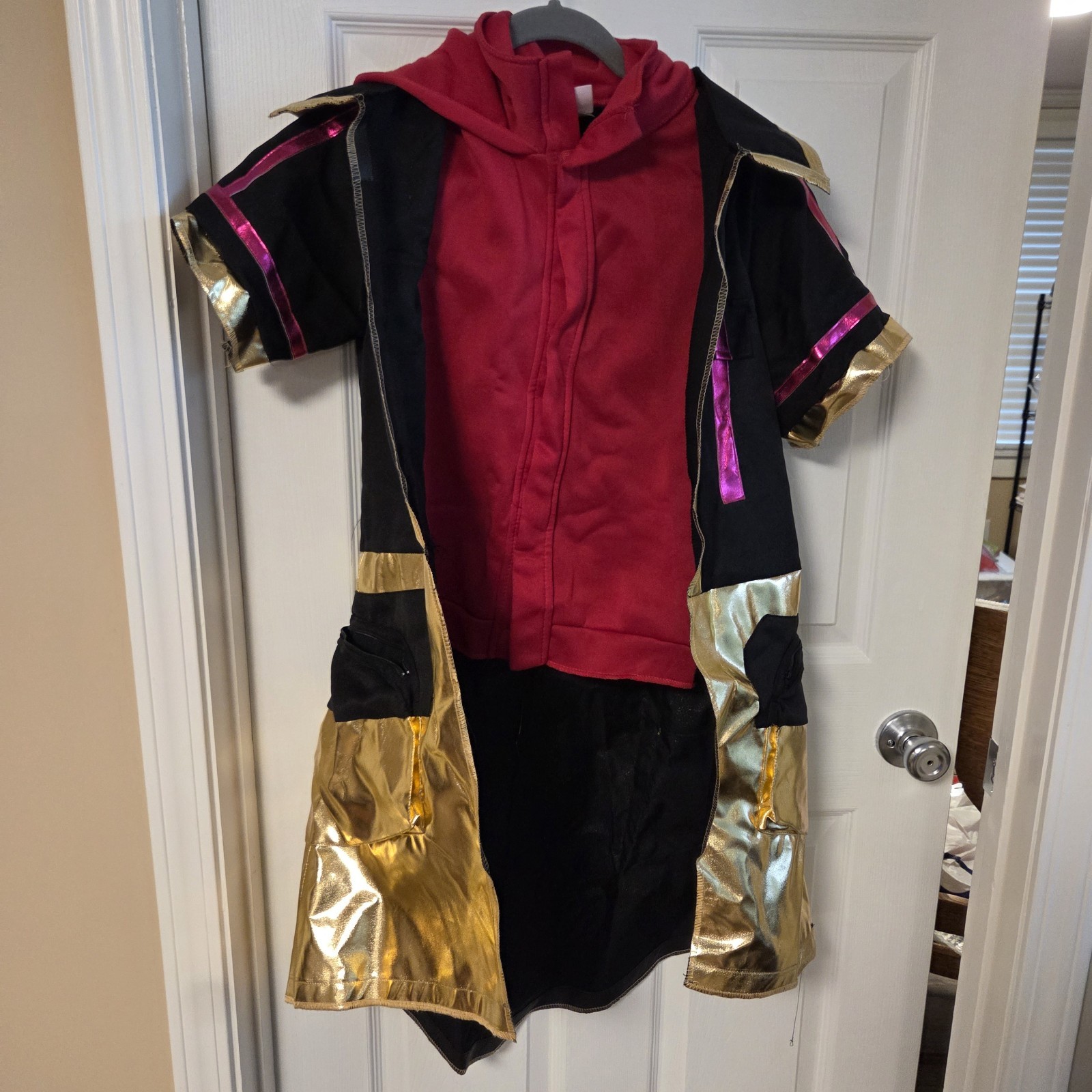 Fortnite Drift Halloween Costume Youth Size XL 14-16 Mask Jacket w/ Vest