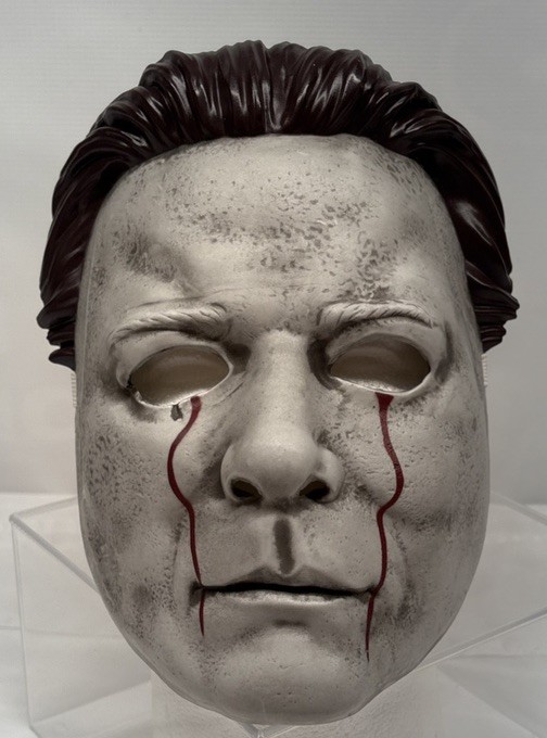 Halloween 2 Michael Myers Crying Blood Plastic Mask Adult Universal Studios
