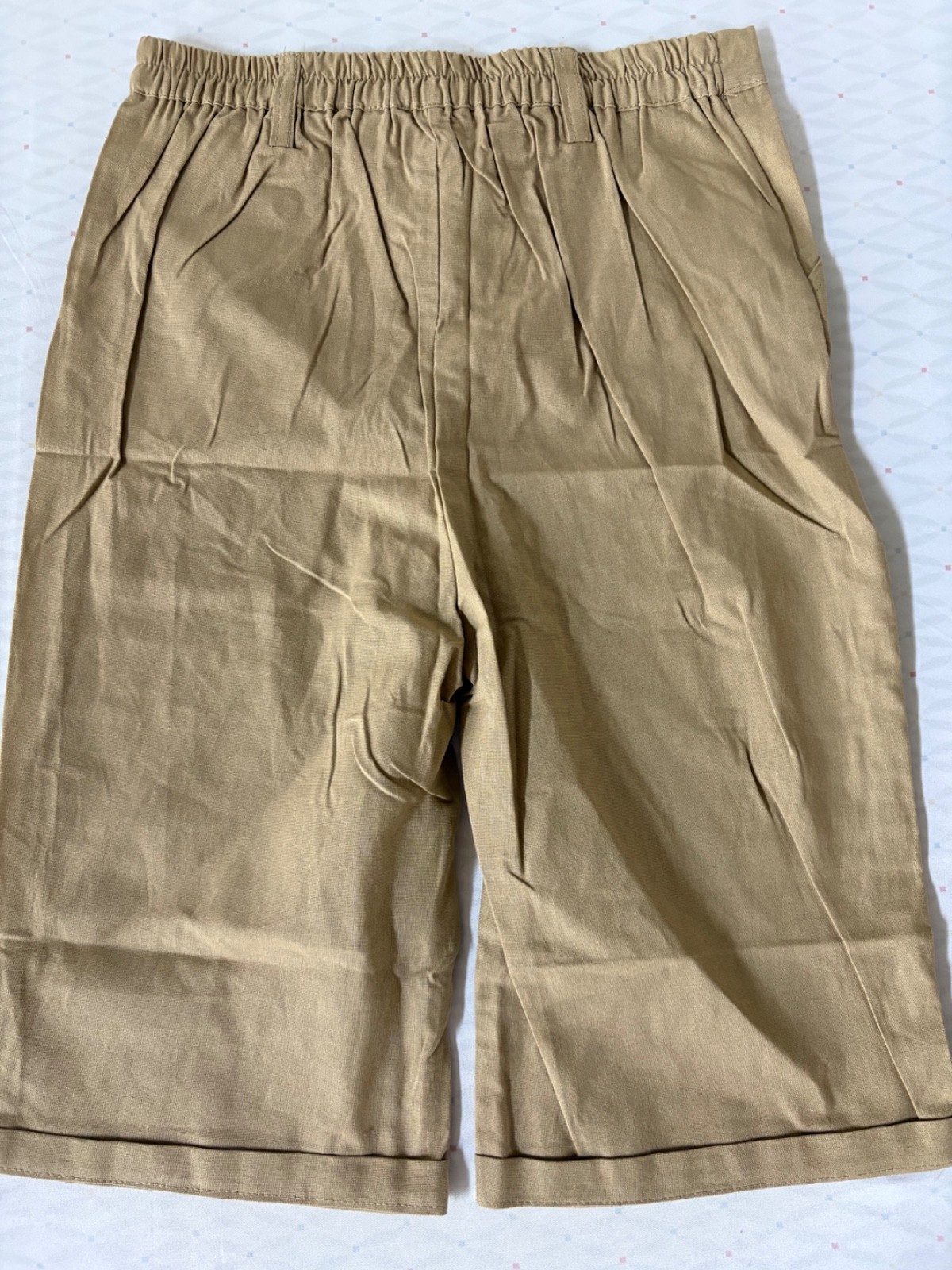 Kids Safari Guide ZooKeeper Costume Unisex Age 7-9 Beige Cotton Blend Pockets