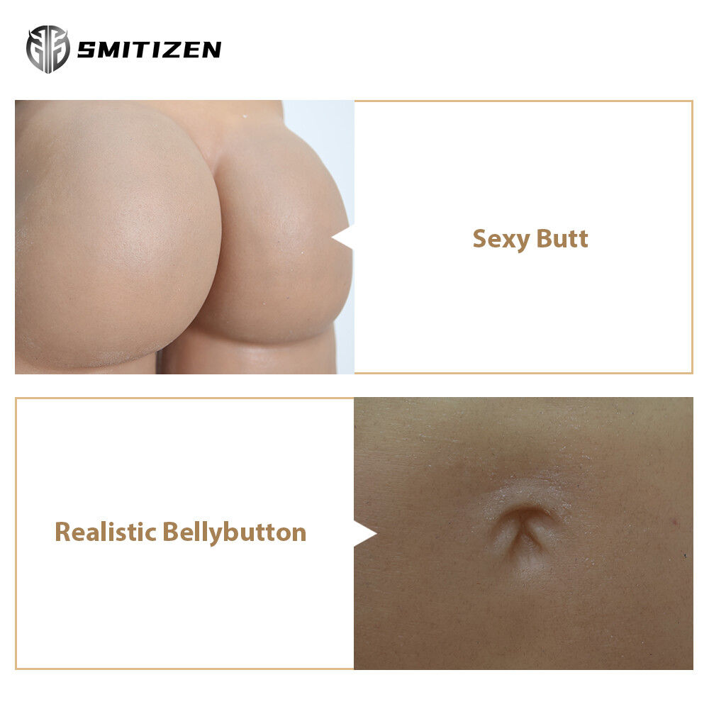 SMITIZEN Silicone Men Fake Realistic Strong Muscle Leg Pants For Cosplay Prop