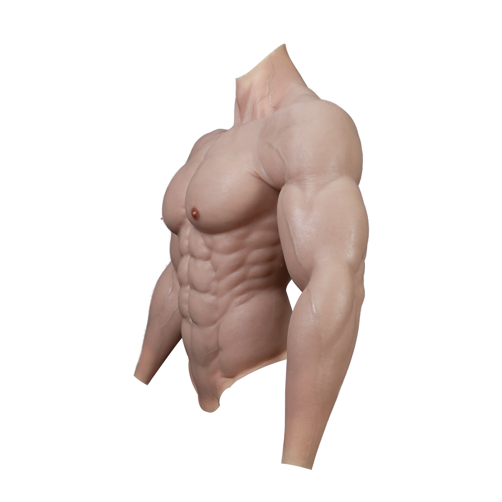 SMITIZEN Silicone Upgraded Muscle Suit with muscle pant Fake Musclare Legs Belly