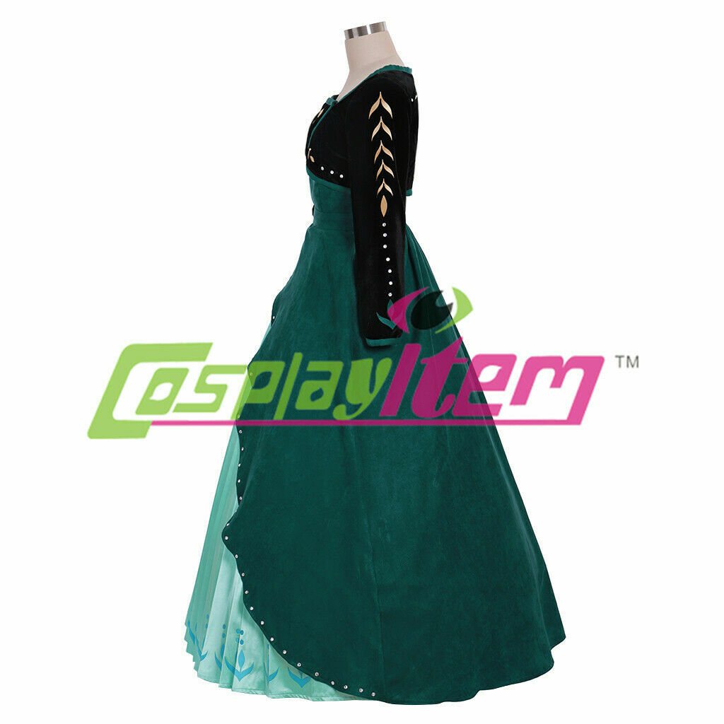 princess dress cloak dress adult cosplay costume snow queen costume
