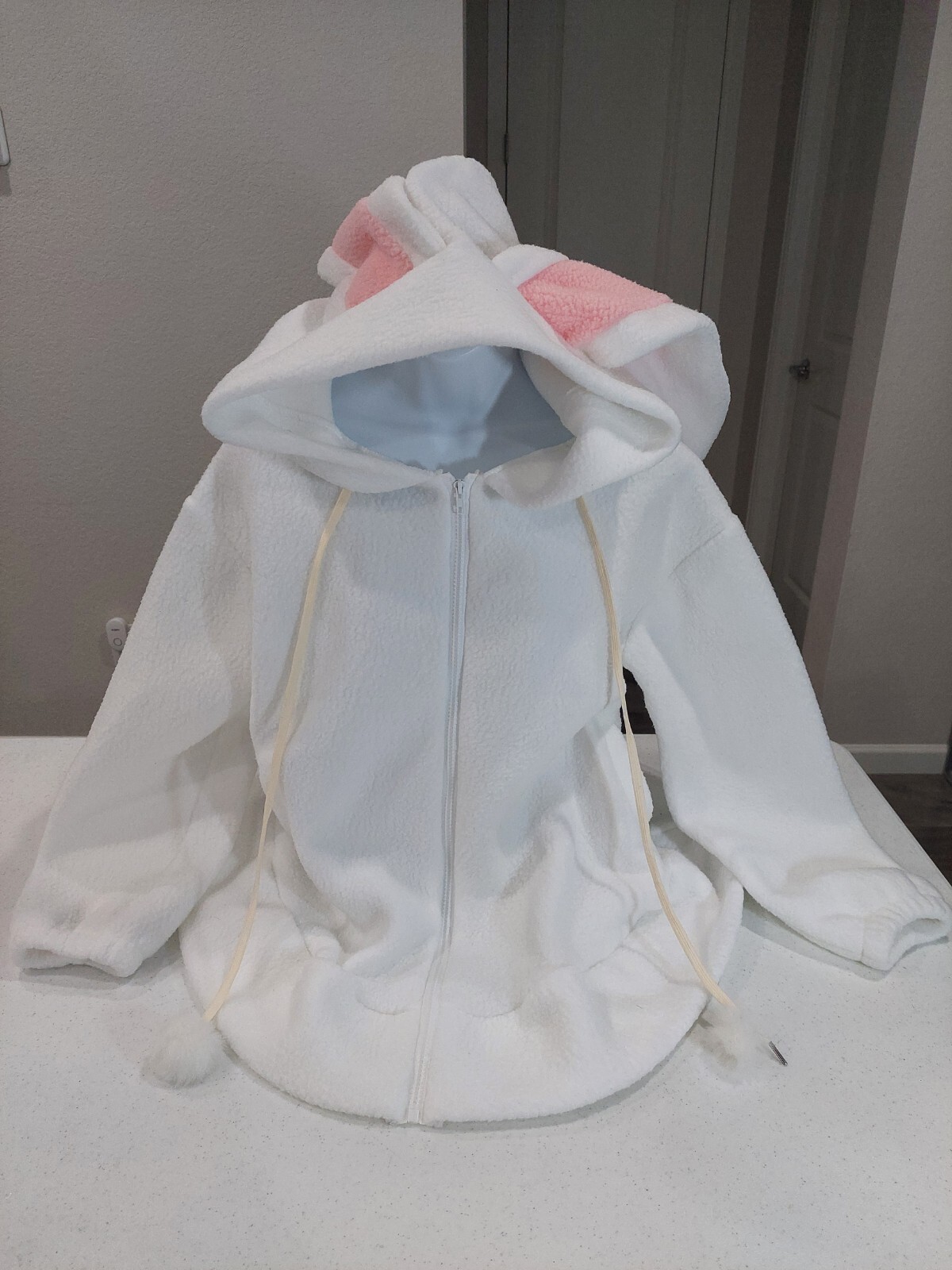 Yx Yx Japan Import Bunny Rabbit Cosplay Hoodie Costume Size 1 Jacket Hood Ears