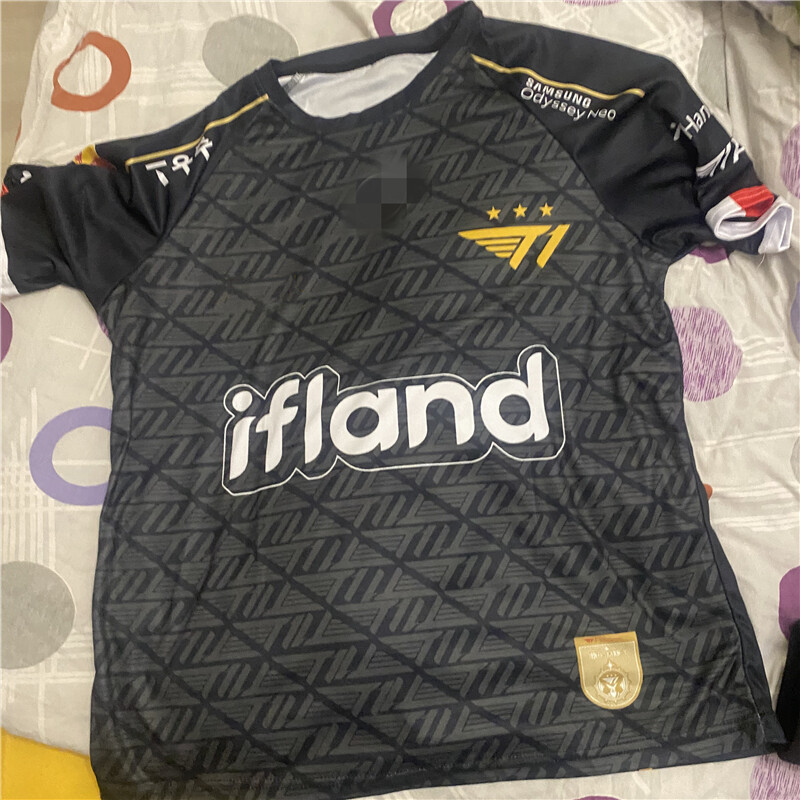 2023 LCK Team T1 Uniform Jersey S13 Faker TShirt LOL World Championship Champion