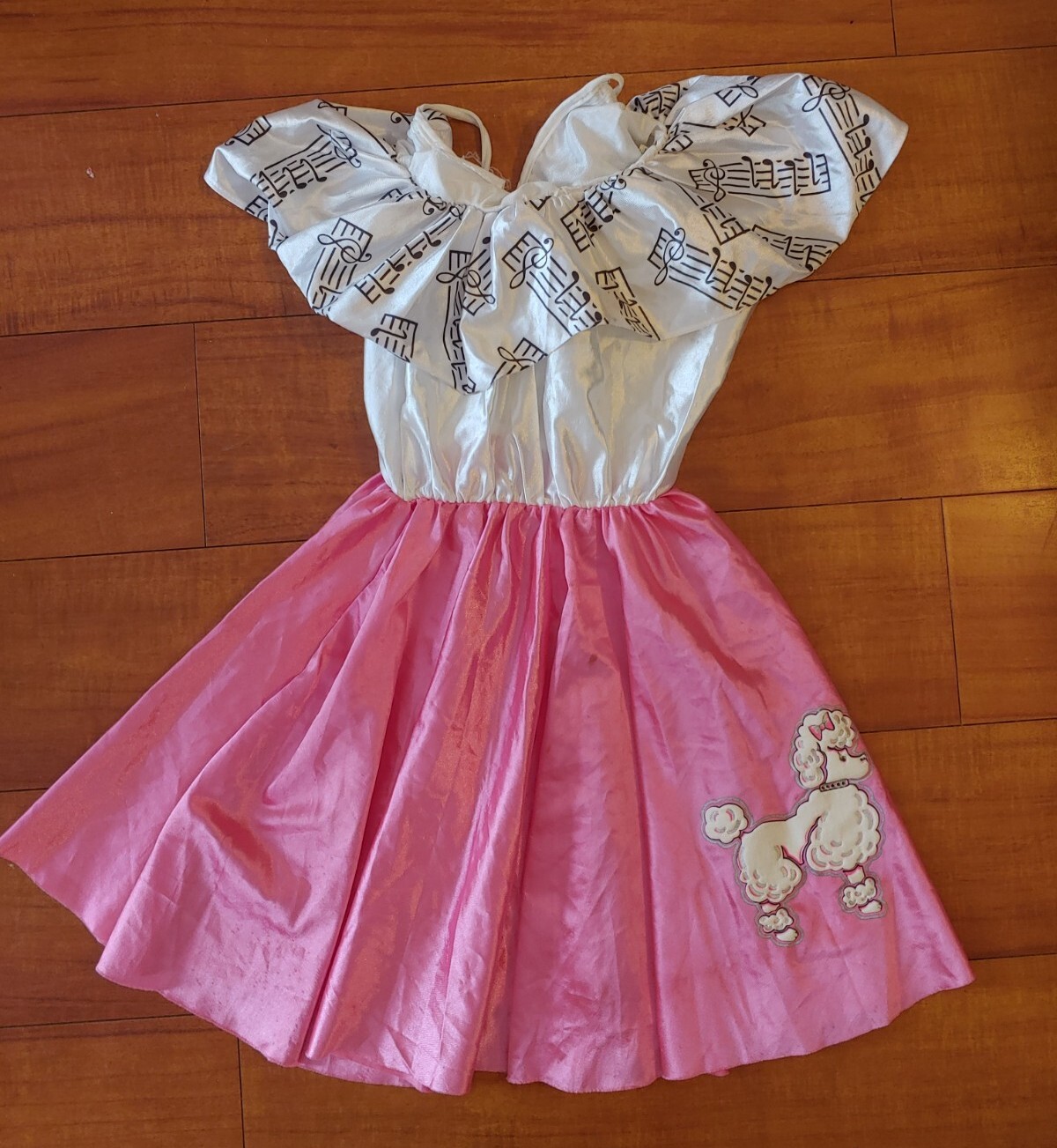 Rubies Nifty Fifty 1950s Poodle Halloween Costume Dress Girls Large 12-14
