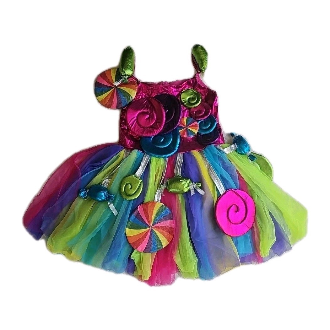 Wishcraft Chasing Fireflies Candy Fairy Halloween Costume Girls Size 12
