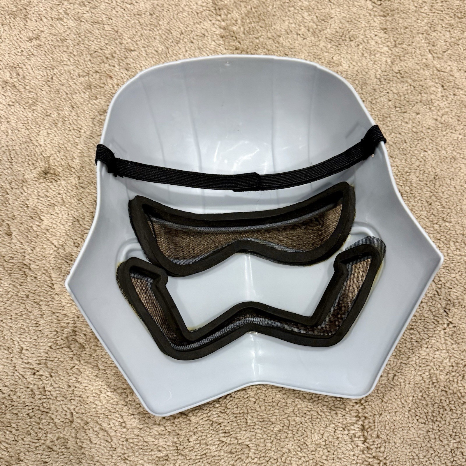 DISNEY STAR WARS AWAKENS CPT PHASMA SILVER STORM TROOPER COSTUME Kids Size 7/8