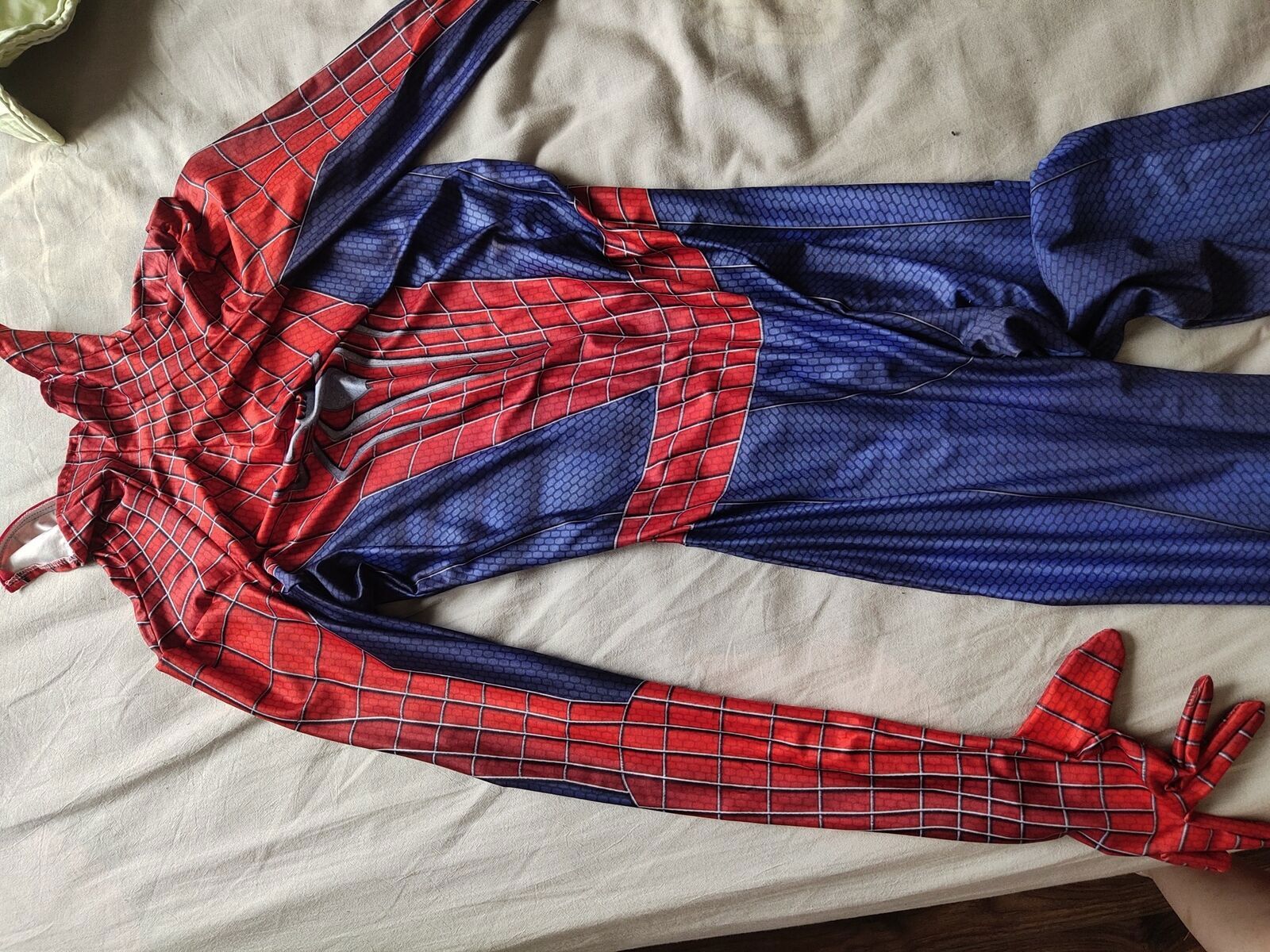 The Amazing Spiderman 2 Jumpsuit Spider-man TASM2 Cosplay Costume Halloween Suit